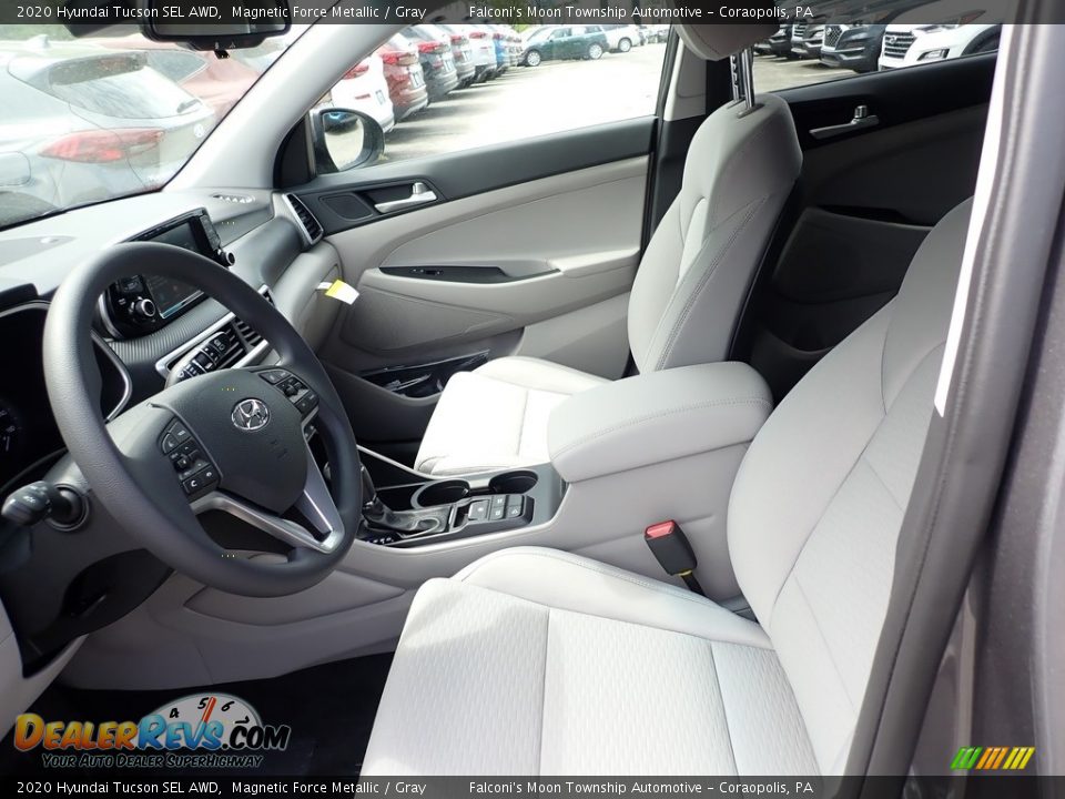 2020 Hyundai Tucson SEL AWD Magnetic Force Metallic / Gray Photo #12