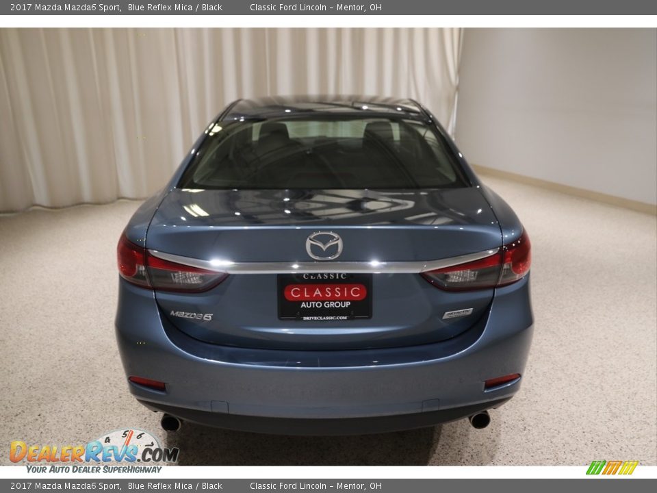 2017 Mazda Mazda6 Sport Blue Reflex Mica / Black Photo #17