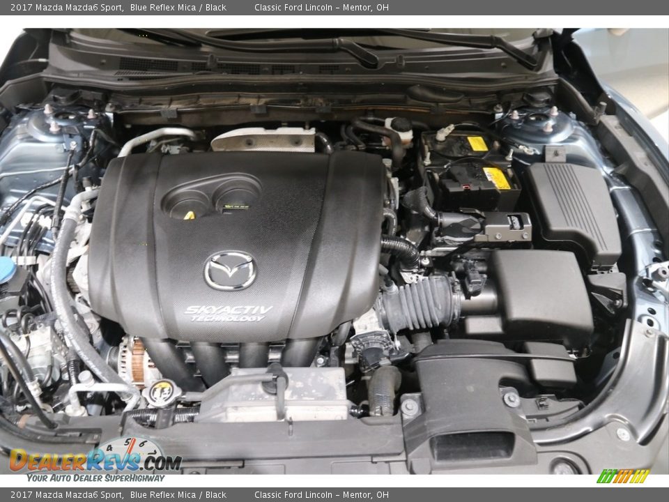 2017 Mazda Mazda6 Sport Blue Reflex Mica / Black Photo #18