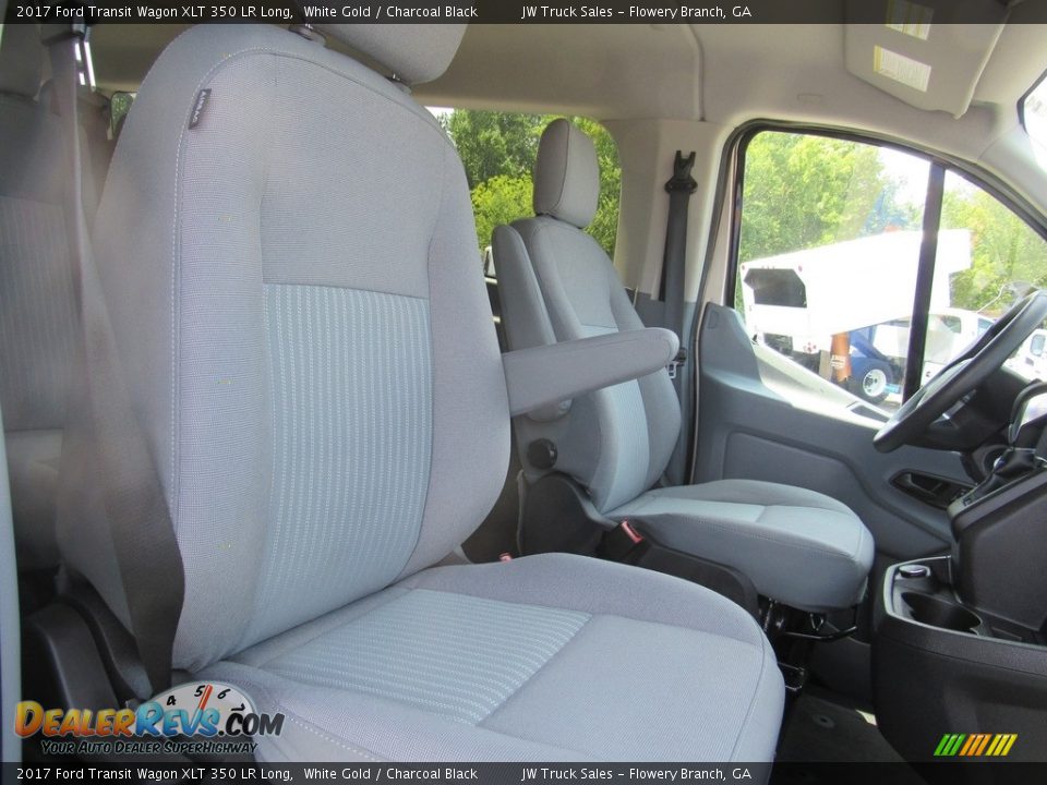 Front Seat of 2017 Ford Transit Wagon XLT 350 LR Long Photo #24
