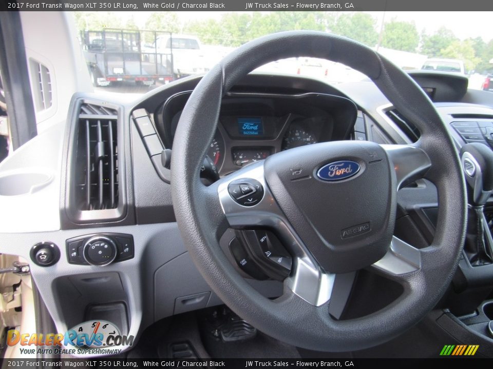 2017 Ford Transit Wagon XLT 350 LR Long Steering Wheel Photo #32