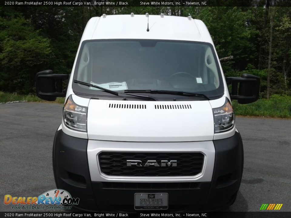 2020 Ram ProMaster 2500 High Roof Cargo Van Bright White / Black Photo #3