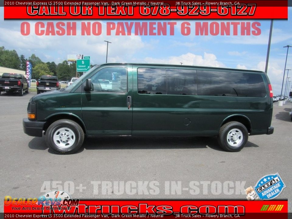 Dealer Info of 2010 Chevrolet Express LS 3500 Extended Passenger Van Photo #2