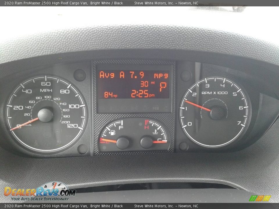 2020 Ram ProMaster 2500 High Roof Cargo Van Bright White / Black Photo #19