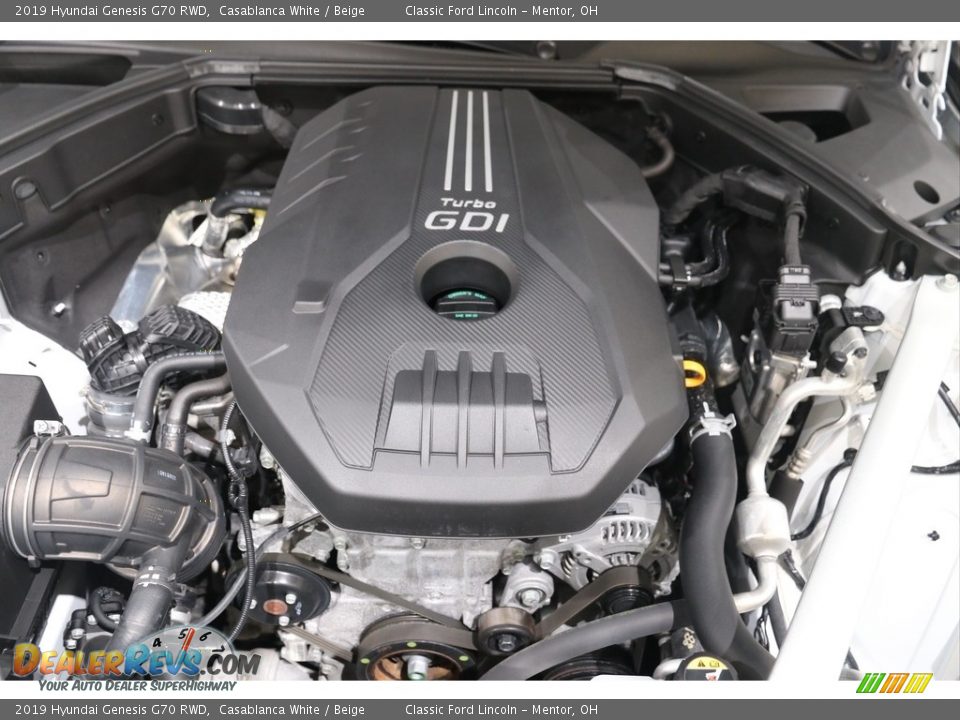 2019 Hyundai Genesis G70 RWD 2.0 Liter Turbocharged DOHC 16-Valve 4 Cylinder Engine Photo #17