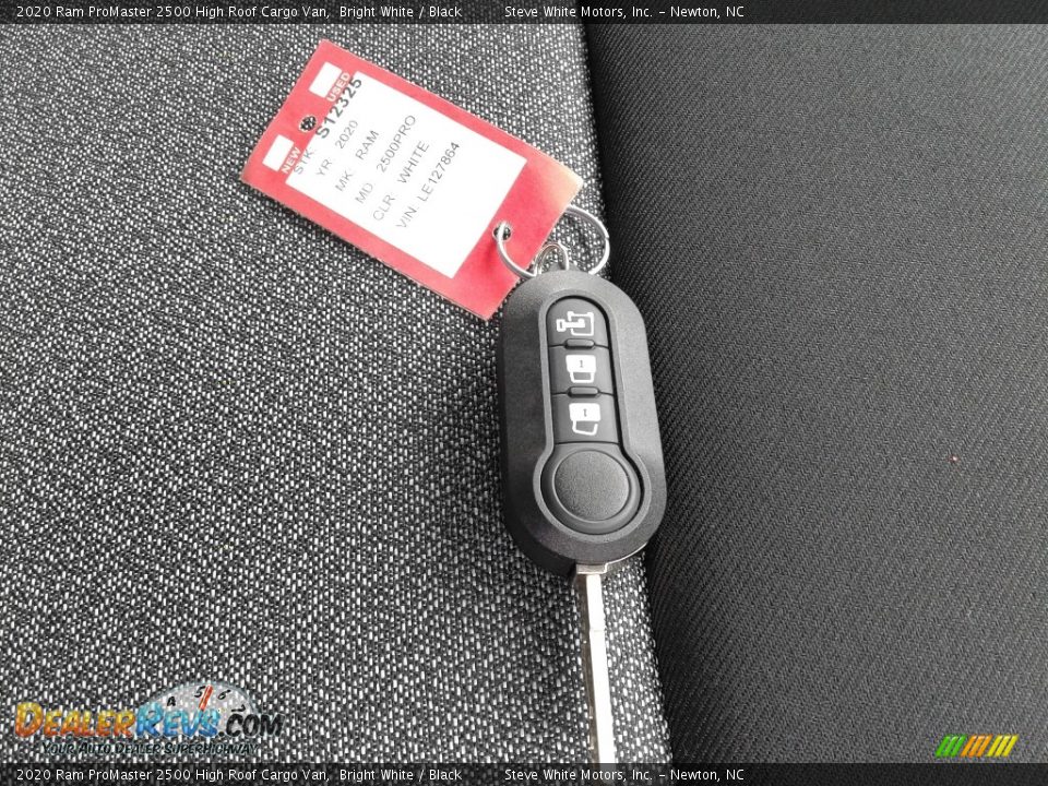 2020 Ram ProMaster 2500 High Roof Cargo Van Bright White / Black Photo #25