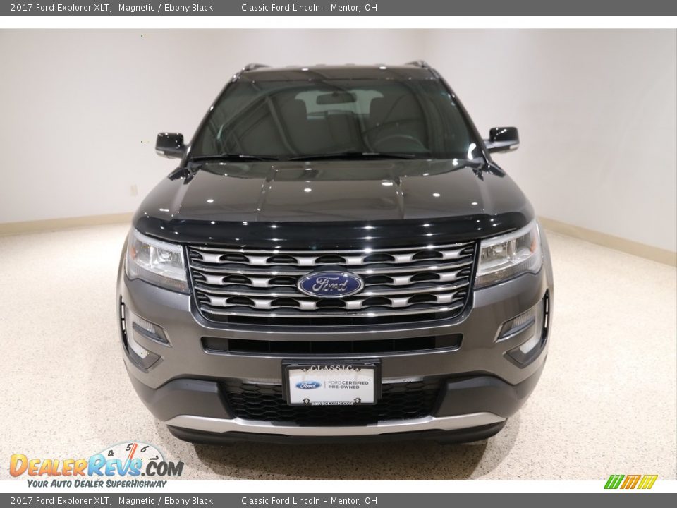 2017 Ford Explorer XLT Magnetic / Ebony Black Photo #2