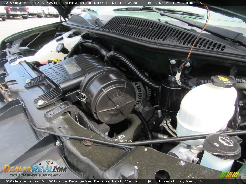 2010 Chevrolet Express LS 3500 Extended Passenger Van 6.0 Liter Flex-Fuel OHV 16-Valve V8 Engine Photo #30