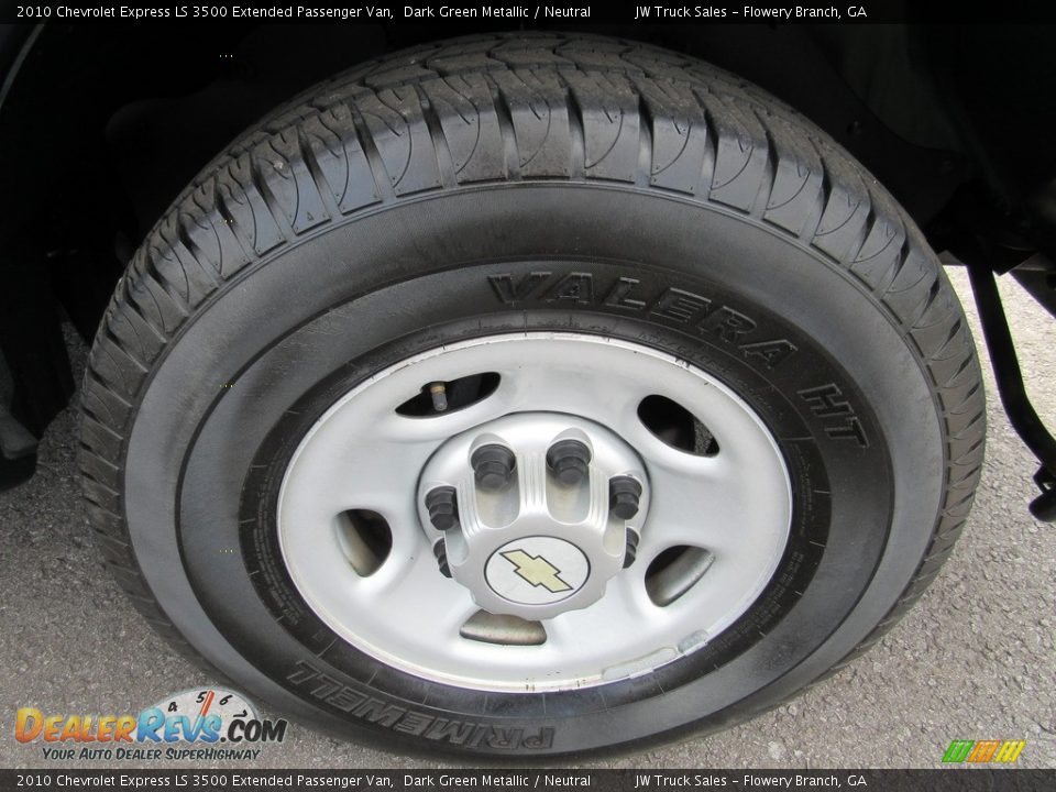 2010 Chevrolet Express LS 3500 Extended Passenger Van Wheel Photo #32