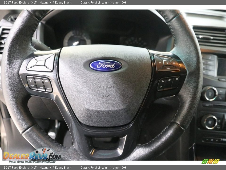 2017 Ford Explorer XLT Magnetic / Ebony Black Photo #7