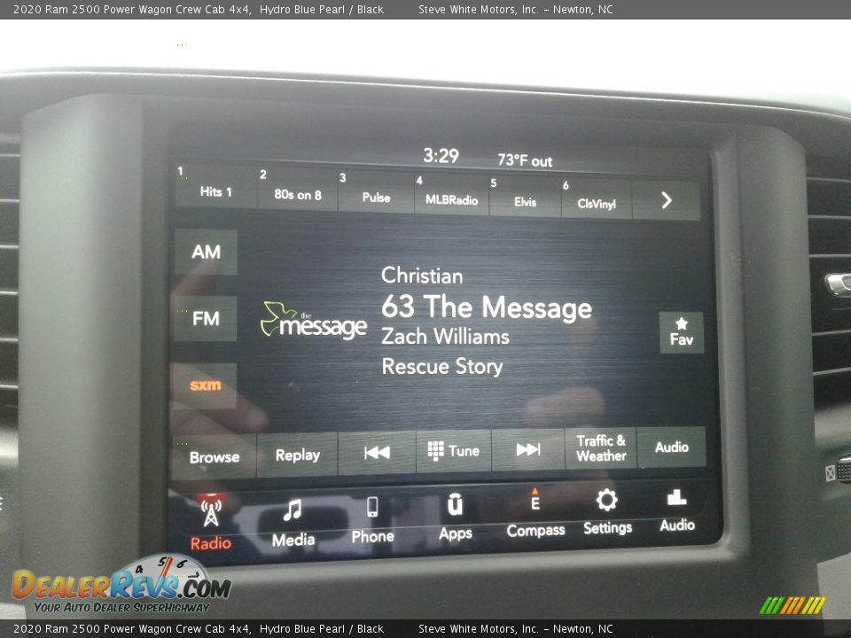 2020 Ram 2500 Power Wagon Crew Cab 4x4 Hydro Blue Pearl / Black Photo #22