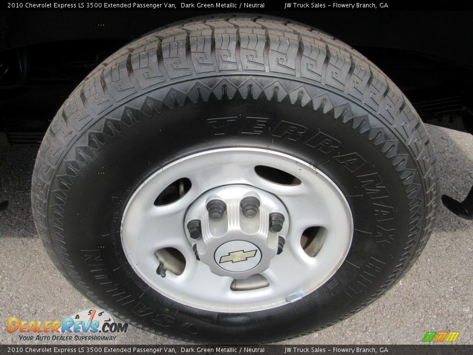 2010 Chevrolet Express LS 3500 Extended Passenger Van Wheel Photo #36