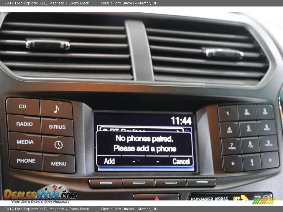 2017 Ford Explorer XLT Magnetic / Ebony Black Photo #12