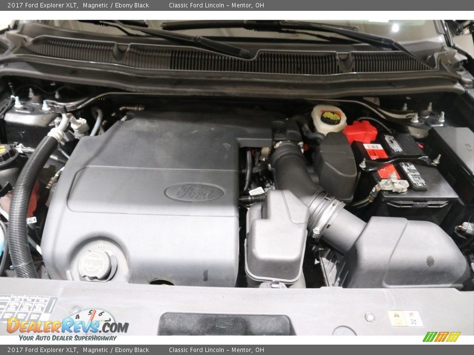 2017 Ford Explorer XLT Magnetic / Ebony Black Photo #20