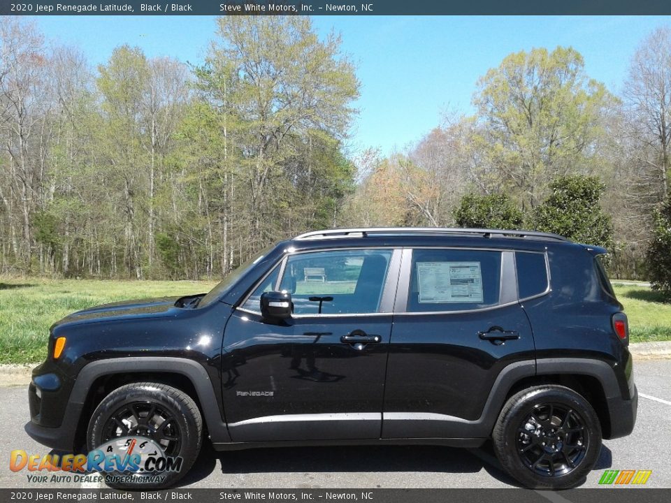 2020 Jeep Renegade Latitude Black / Black Photo #1