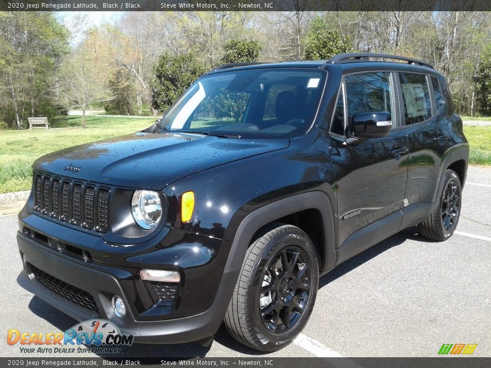 2020 Jeep Renegade Latitude Black / Black Photo #2