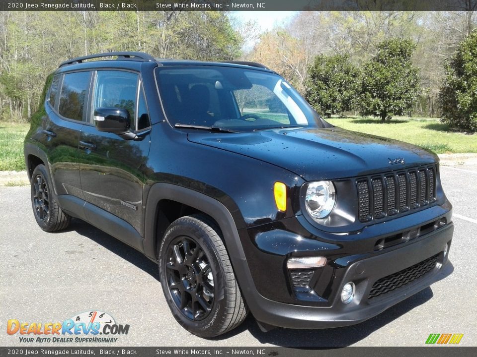 2020 Jeep Renegade Latitude Black / Black Photo #4