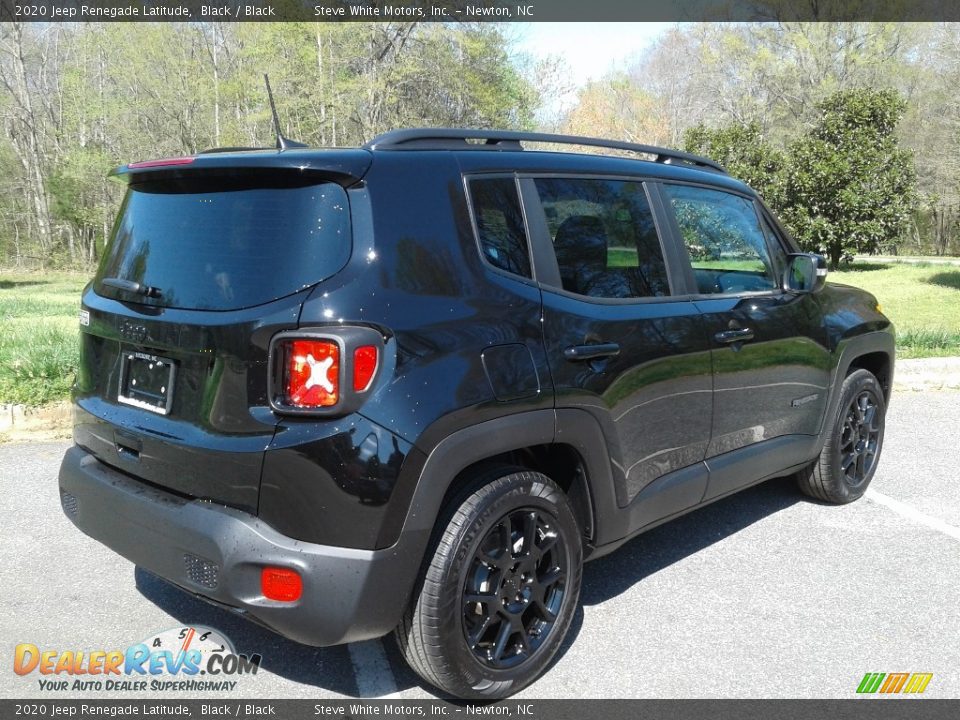 2020 Jeep Renegade Latitude Black / Black Photo #6