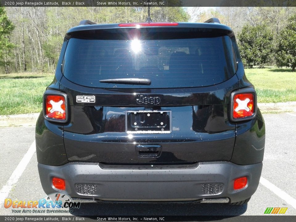 2020 Jeep Renegade Latitude Black / Black Photo #7