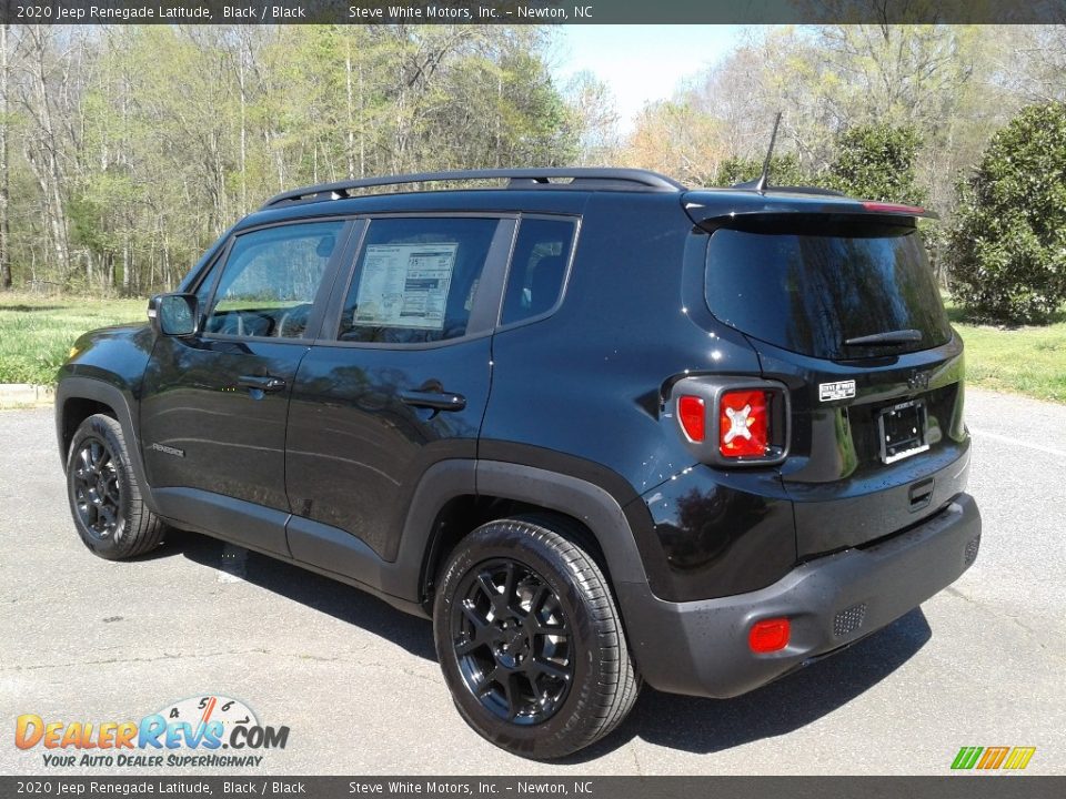 2020 Jeep Renegade Latitude Black / Black Photo #8