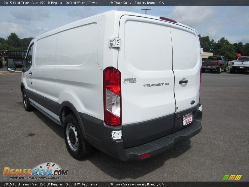 2015 Ford Transit Van 150 LR Regular Oxford White / Pewter Photo #3