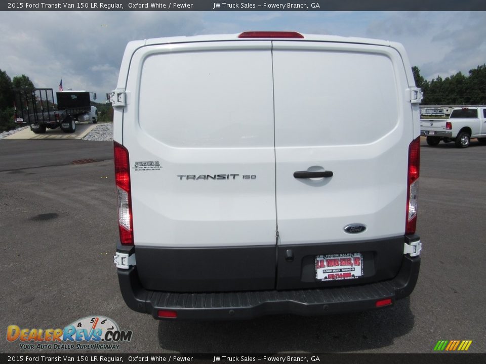 2015 Ford Transit Van 150 LR Regular Oxford White / Pewter Photo #4