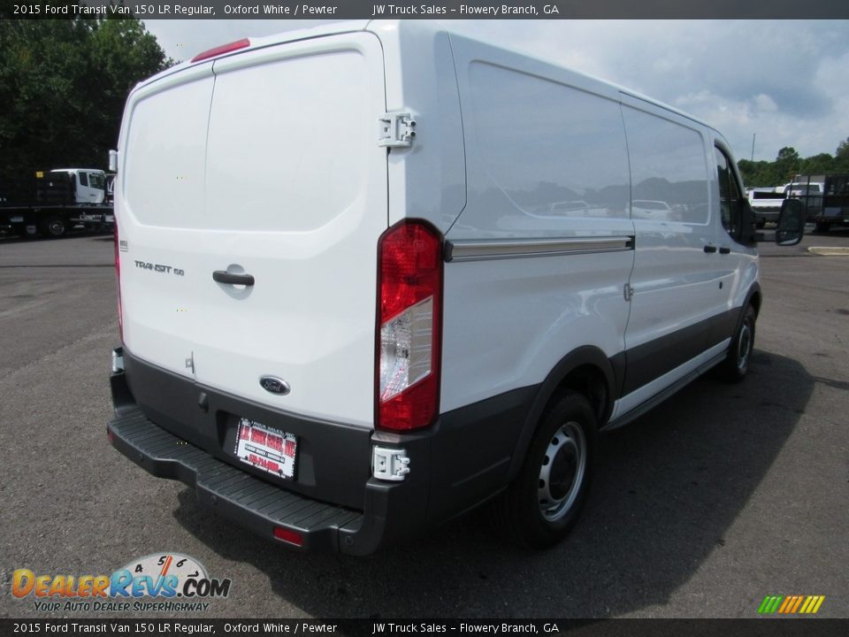 2015 Ford Transit Van 150 LR Regular Oxford White / Pewter Photo #5