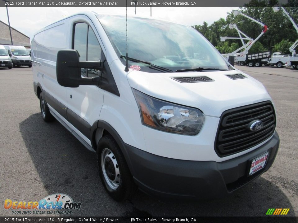 2015 Ford Transit Van 150 LR Regular Oxford White / Pewter Photo #7