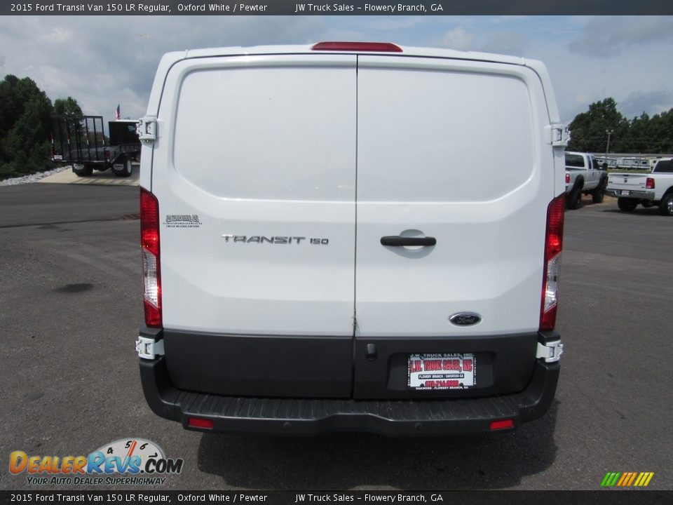 2015 Ford Transit Van 150 LR Regular Oxford White / Pewter Photo #9