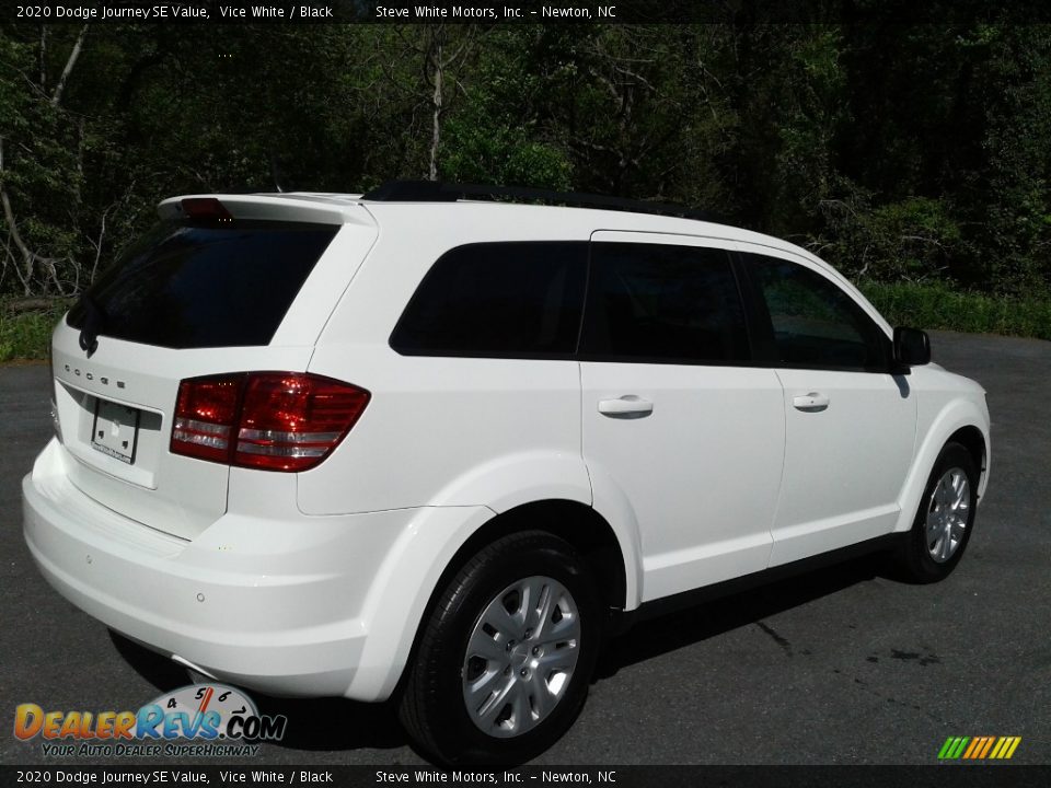 2020 Dodge Journey SE Value Vice White / Black Photo #6