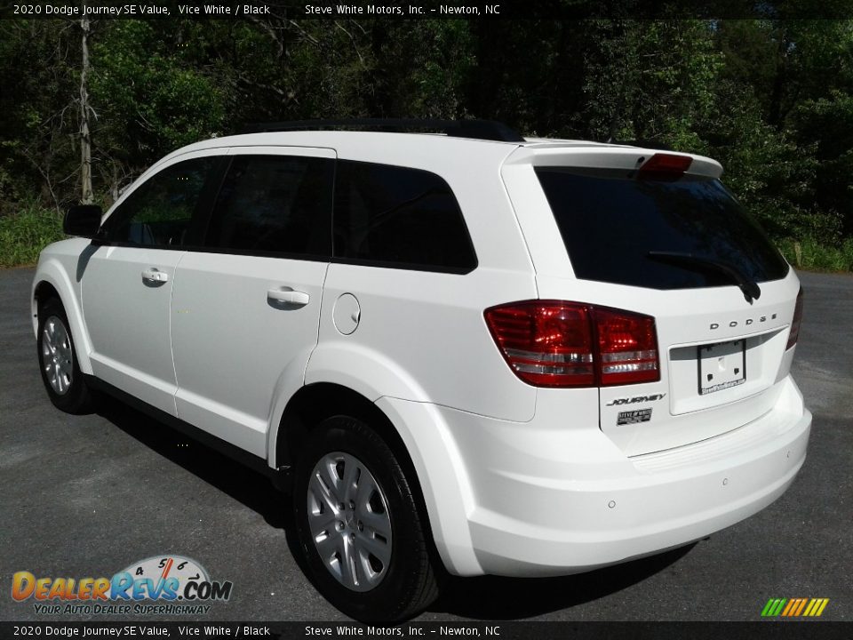 2020 Dodge Journey SE Value Vice White / Black Photo #8