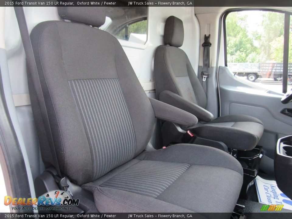 Front Seat of 2015 Ford Transit Van 150 LR Regular Photo #21