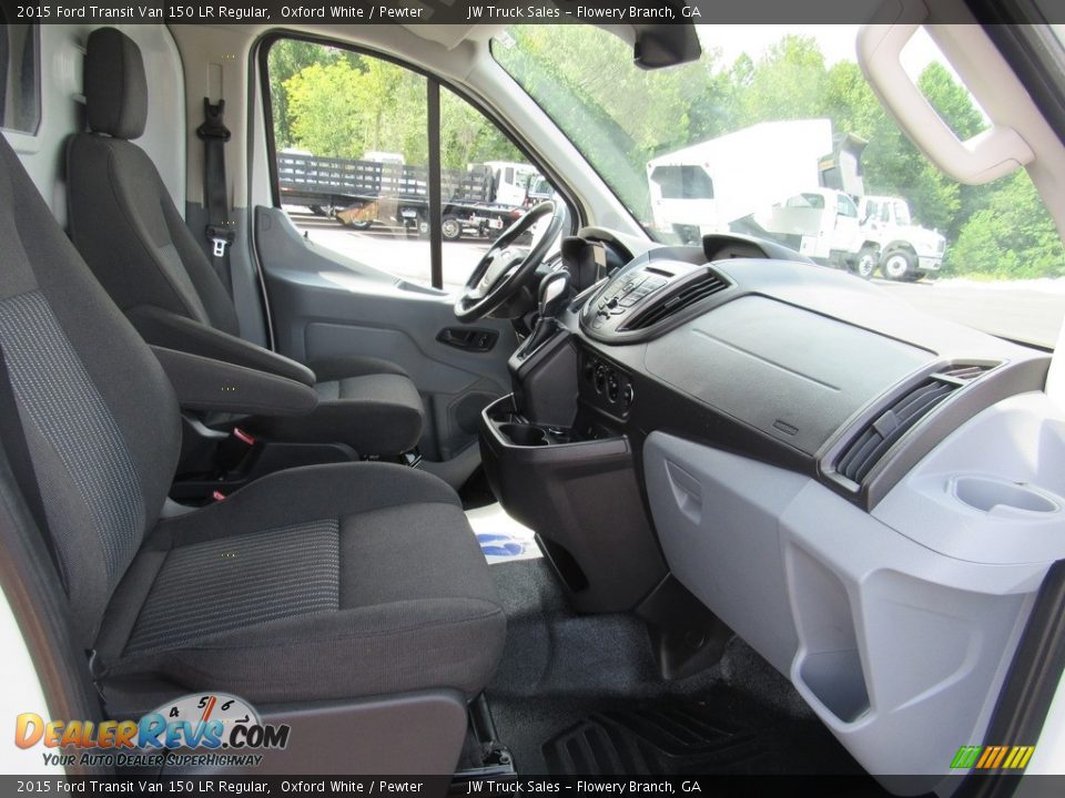 2015 Ford Transit Van 150 LR Regular Oxford White / Pewter Photo #22