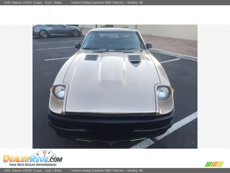 1982 Datsun 280ZX Coupe Gold / Black Photo #11