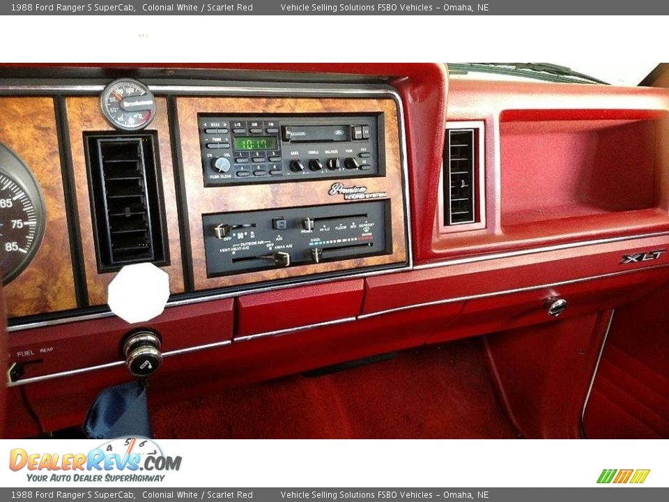 Controls of 1988 Ford Ranger S SuperCab Photo #5