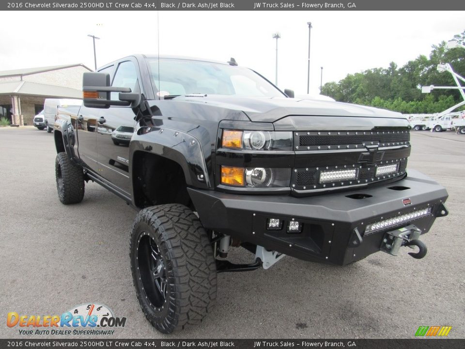 2016 Chevrolet Silverado 2500HD LT Crew Cab 4x4 Black / Dark Ash/Jet Black Photo #7