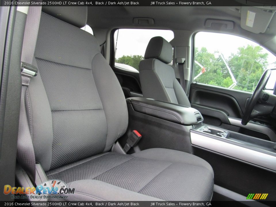 Front Seat of 2016 Chevrolet Silverado 2500HD LT Crew Cab 4x4 Photo #11