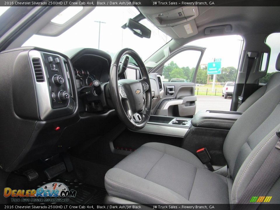 Dark Ash/Jet Black Interior - 2016 Chevrolet Silverado 2500HD LT Crew Cab 4x4 Photo #19