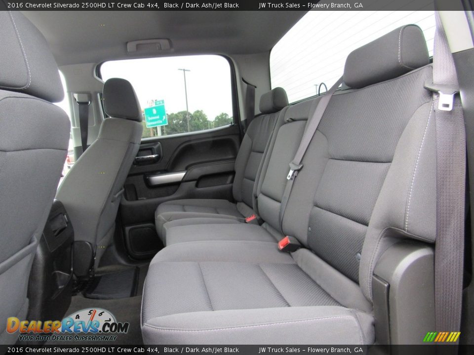 Rear Seat of 2016 Chevrolet Silverado 2500HD LT Crew Cab 4x4 Photo #28