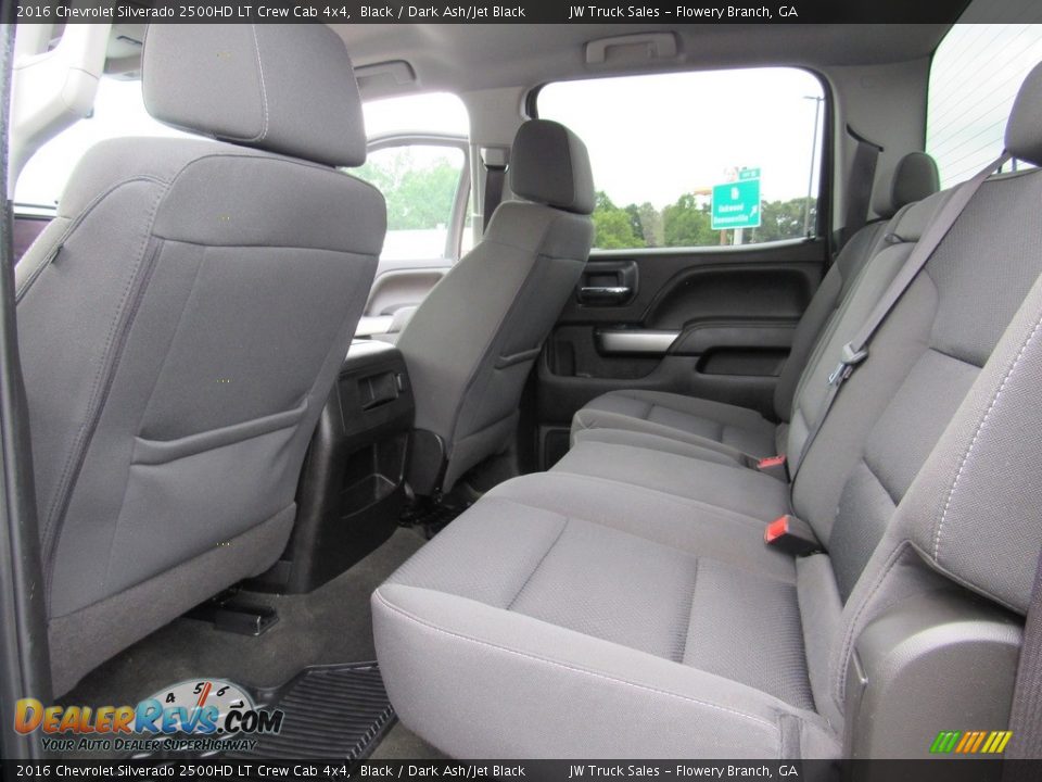 Rear Seat of 2016 Chevrolet Silverado 2500HD LT Crew Cab 4x4 Photo #29