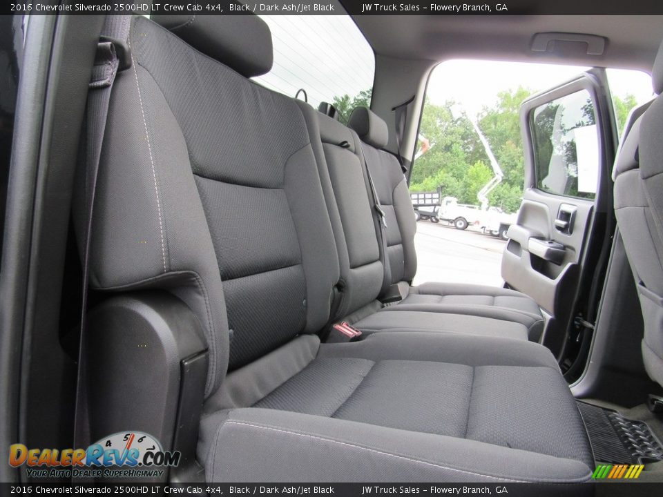 Rear Seat of 2016 Chevrolet Silverado 2500HD LT Crew Cab 4x4 Photo #32