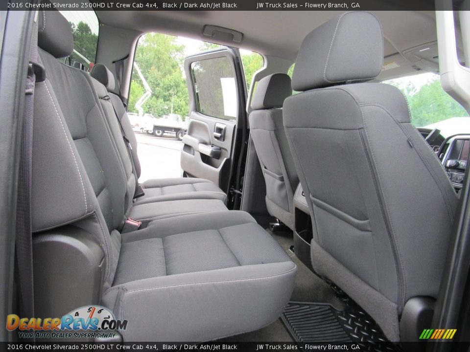 Rear Seat of 2016 Chevrolet Silverado 2500HD LT Crew Cab 4x4 Photo #33