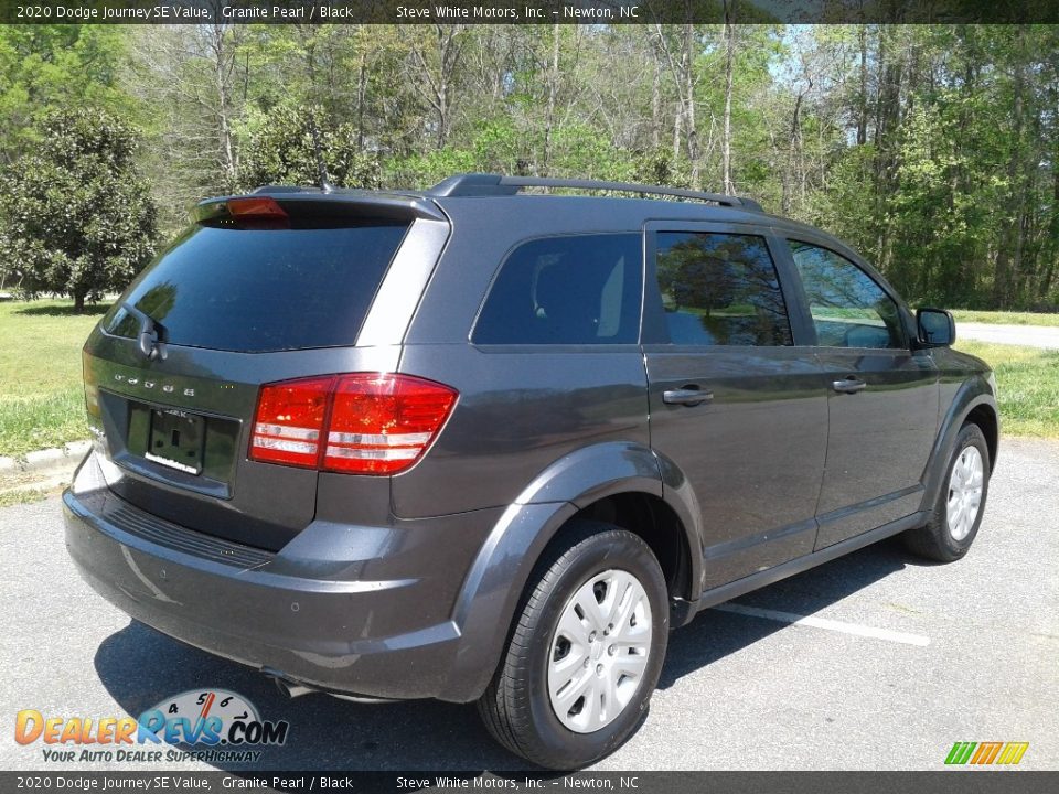 2020 Dodge Journey SE Value Granite Pearl / Black Photo #6