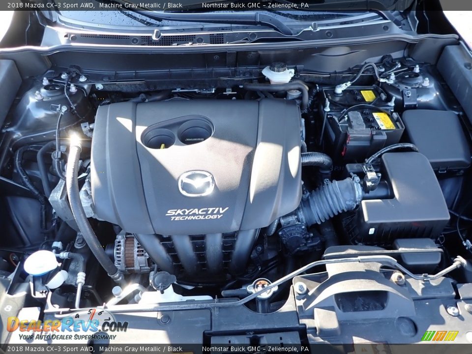 2018 Mazda CX-3 Sport AWD Machine Gray Metallic / Black Photo #2
