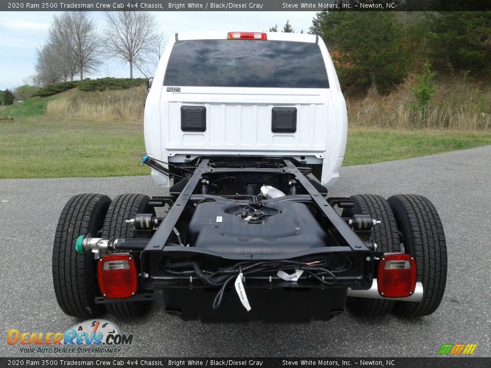 2020 Ram 3500 Tradesman Crew Cab 4x4 Chassis Bright White / Black/Diesel Gray Photo #7