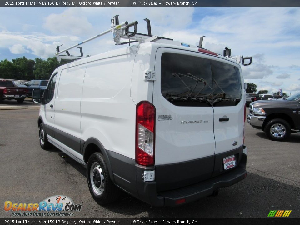 2015 Ford Transit Van 150 LR Regular Oxford White / Pewter Photo #3