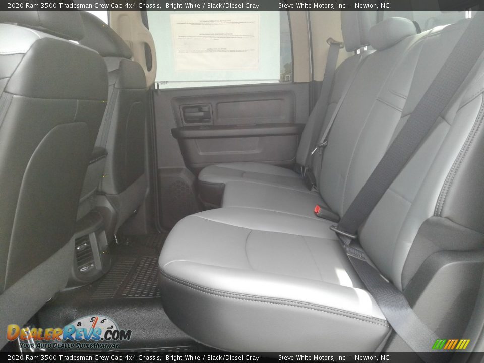 2020 Ram 3500 Tradesman Crew Cab 4x4 Chassis Bright White / Black/Diesel Gray Photo #13