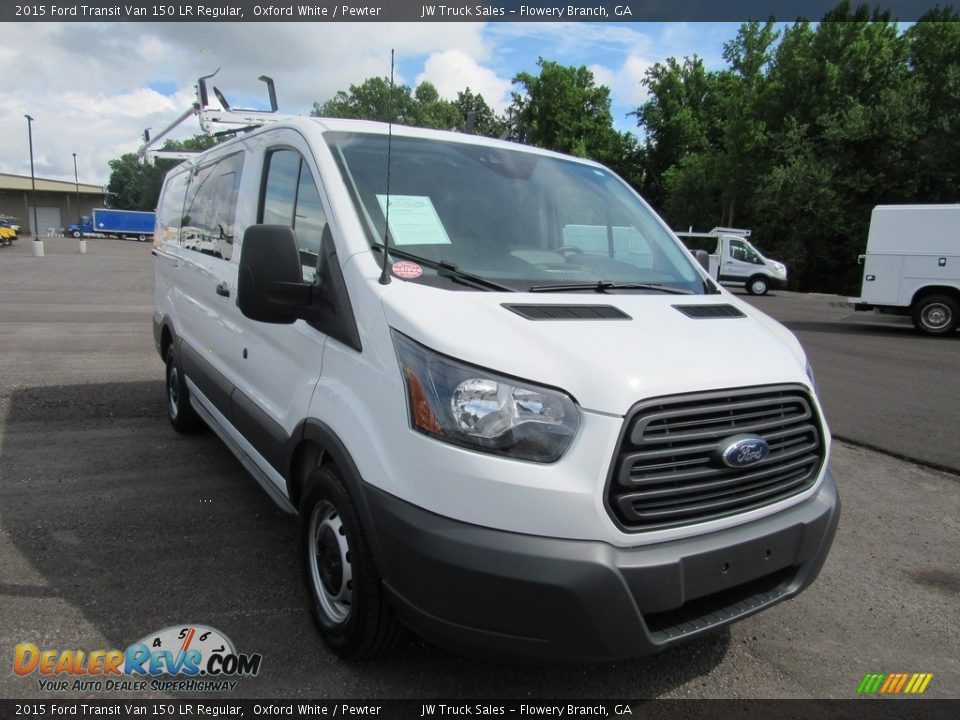 2015 Ford Transit Van 150 LR Regular Oxford White / Pewter Photo #7