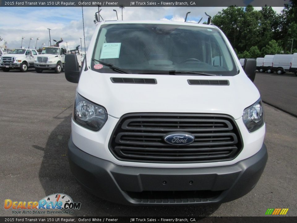 2015 Ford Transit Van 150 LR Regular Oxford White / Pewter Photo #8