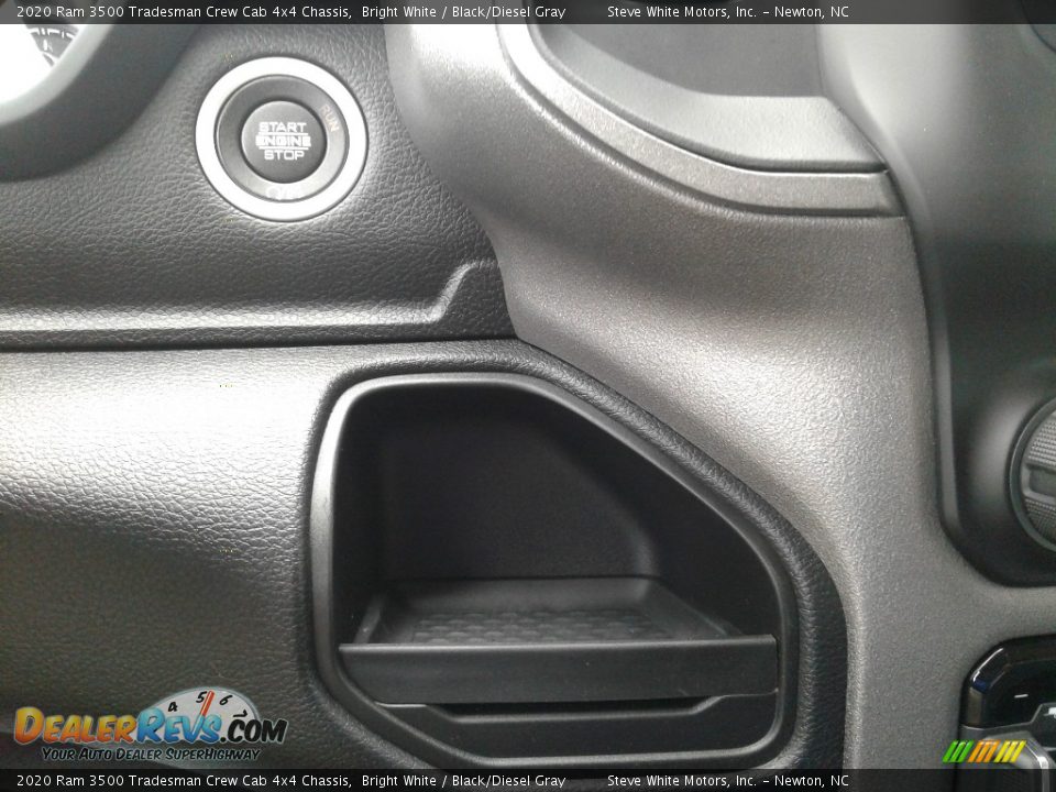 2020 Ram 3500 Tradesman Crew Cab 4x4 Chassis Bright White / Black/Diesel Gray Photo #20